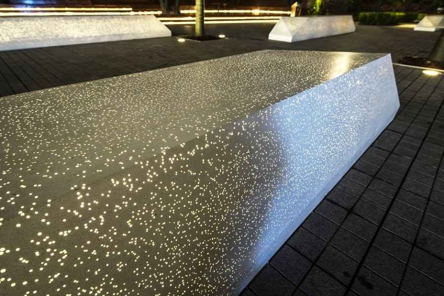 Translucent concrete